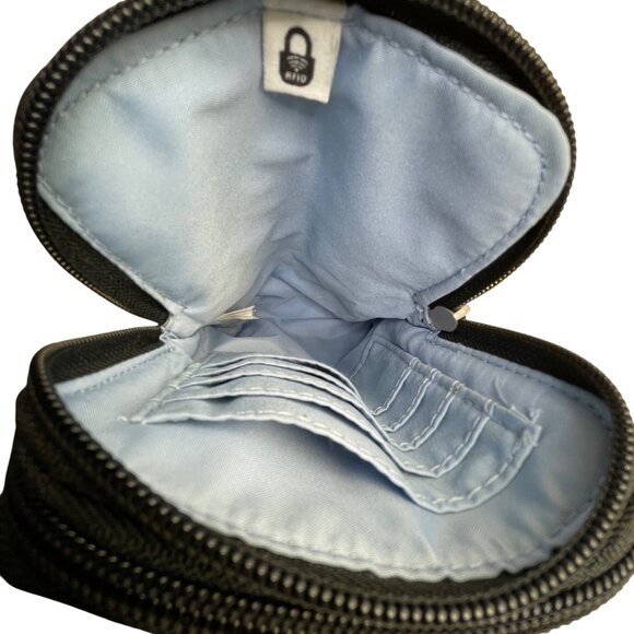 Baggallini Women’s Black Paisley RFID-Blocking Wristlet Wallet Size S - Picture 6 of 13